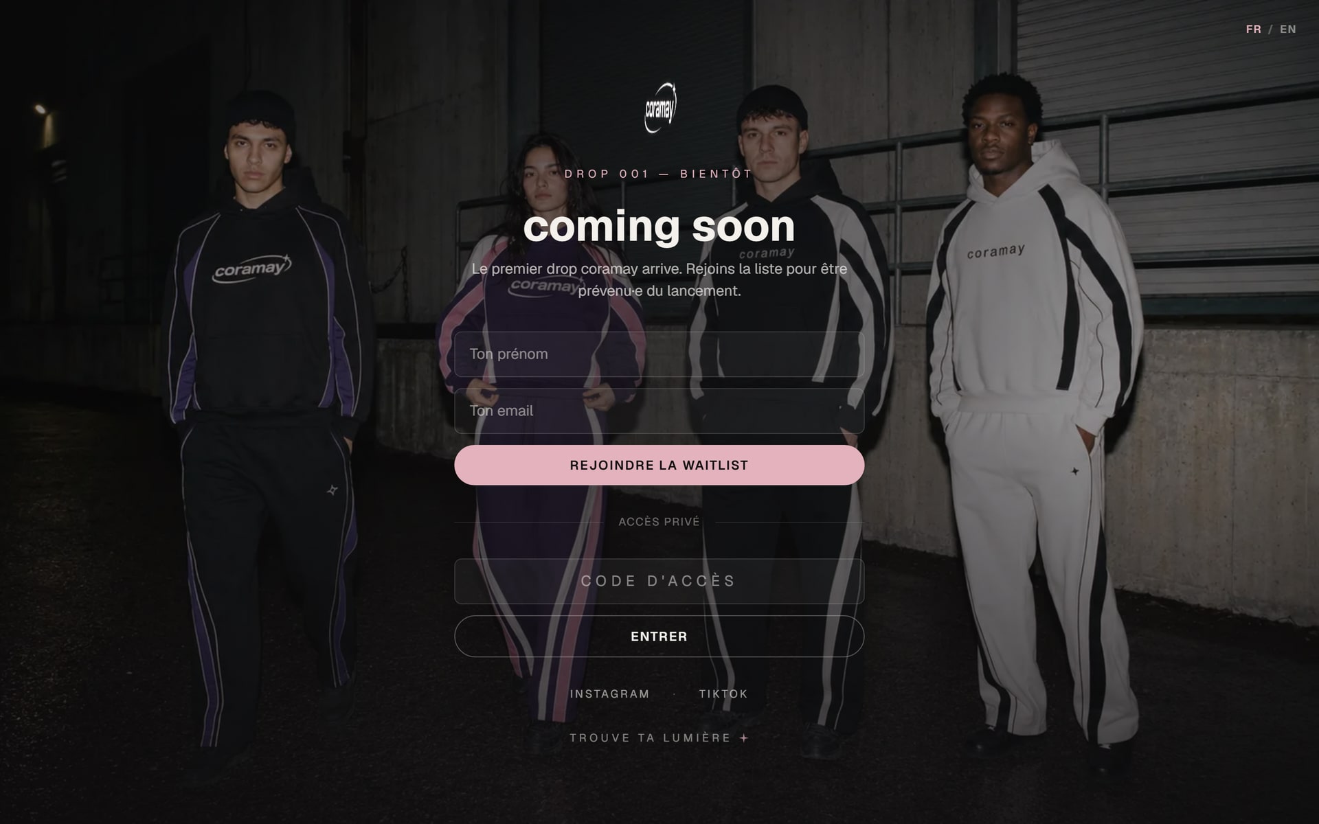 Coramay — Site de marque & CMS sur mesure